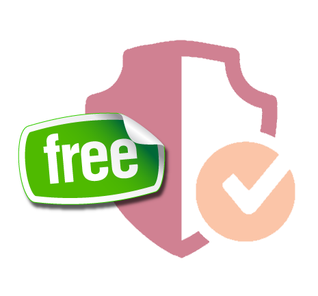 أيقونة خصوصية ومجانا - Free and Privacy Icon